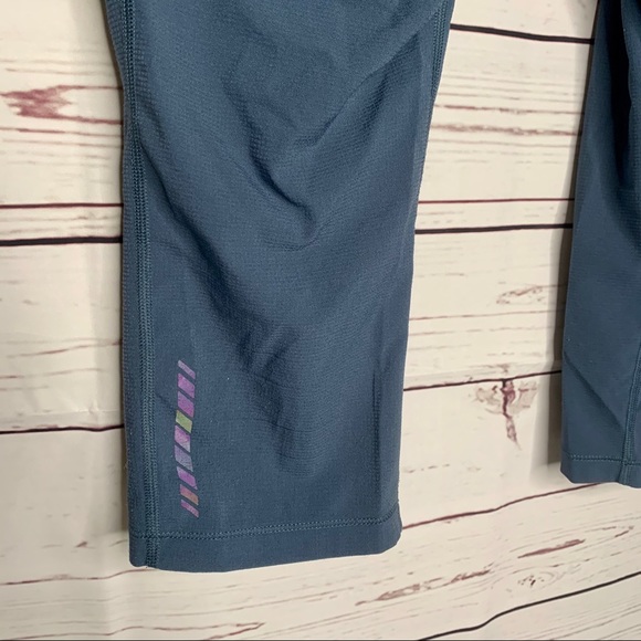 Under Armour | Crop Blue Gray Leggings - Picture 5 of 8